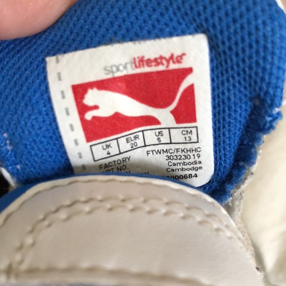 Puma size 5 toddler shoes - Picture 6 of 8